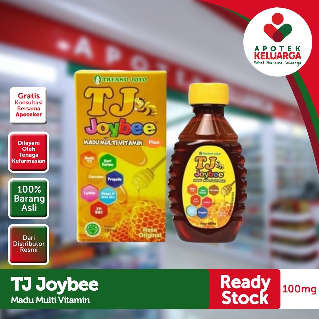 

TJ MADU JOYBEE 100 ML #MADU TJ ANAK #MADU MULTIVITAMIN #MEMPERBAIKI NAFSU MAKAN ANAK #MENINGKATKAN DAYA TAHAN TUBUH ANAK