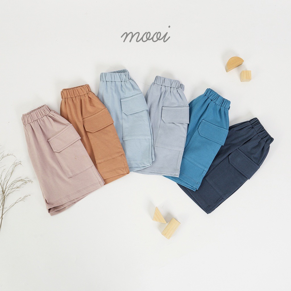 Mooi Celana Pendek Anak Farel Pocket Pants 1-5 Y ( MOOI-FPP)