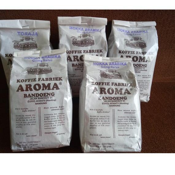 

Viral✅ Dijamin Ori>/ KOPI ARABICA / ROBUSTA 250 gr - AROMA BANDUNG Fresh Asli Bubuk Giling Halus /Medium /Kasar /Biji - Indonesia Coffee - Tokomart Shop