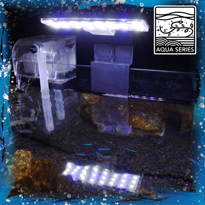 Lampu Jepit Aquarium Aquascape X3 ULTRATHIN 3 WATT