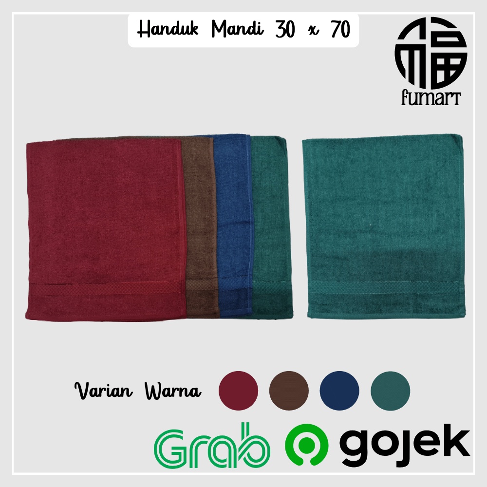 Handuk Kecil Polos Warna Tebal / Handuk Olahraga Ukuran 30 x 70 / Handuk Sport