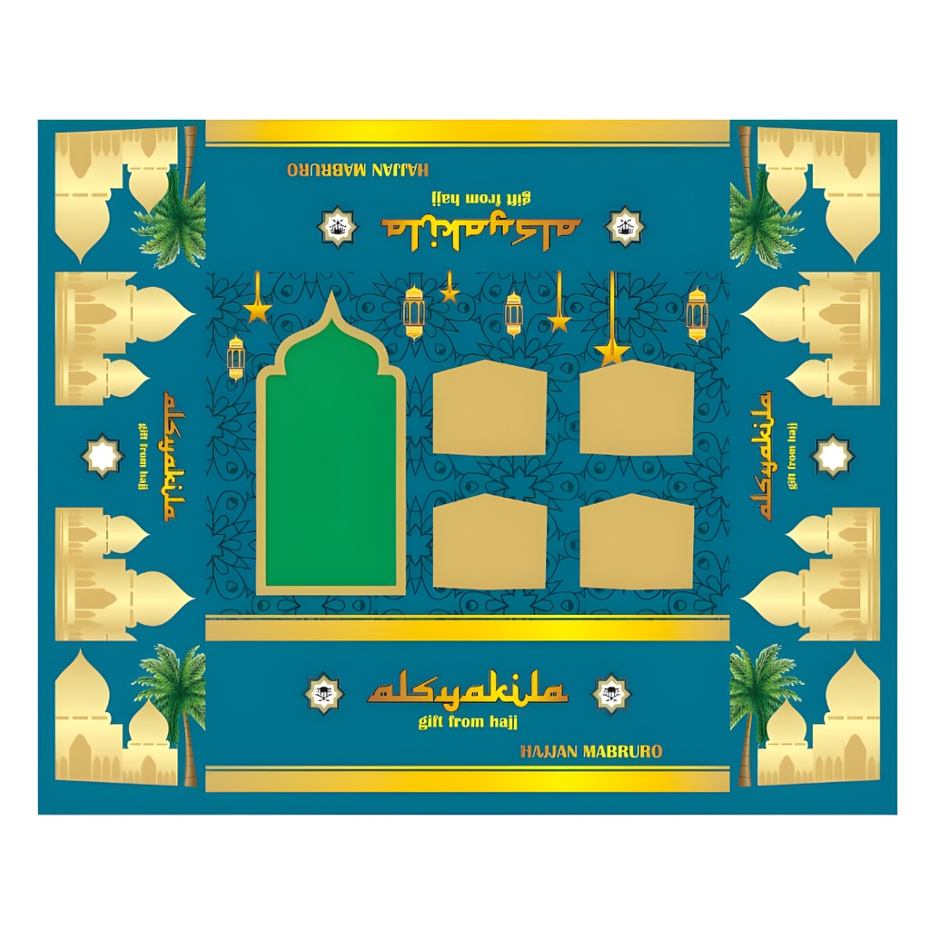 

RB Dus Kotak Oleh-oleh Haji & Umroh 1pak Isi 50 pcs