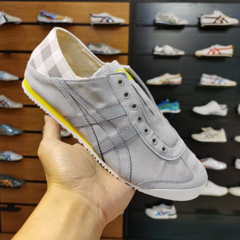 Sepatu Onitsuka Tiger Slip On Paraty Grey