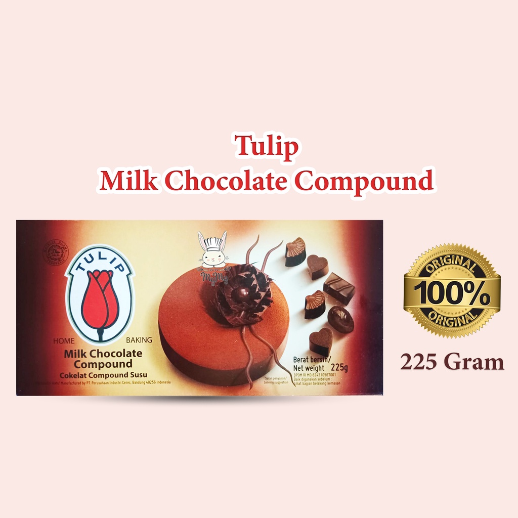 

Tulip Milk Chocolate Compound 225 Gram