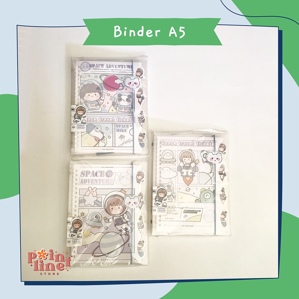 

A5 Binder Space Adventure