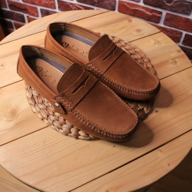 LANGSUNG KIRIM Sepatu Nawies / casual kulit asli