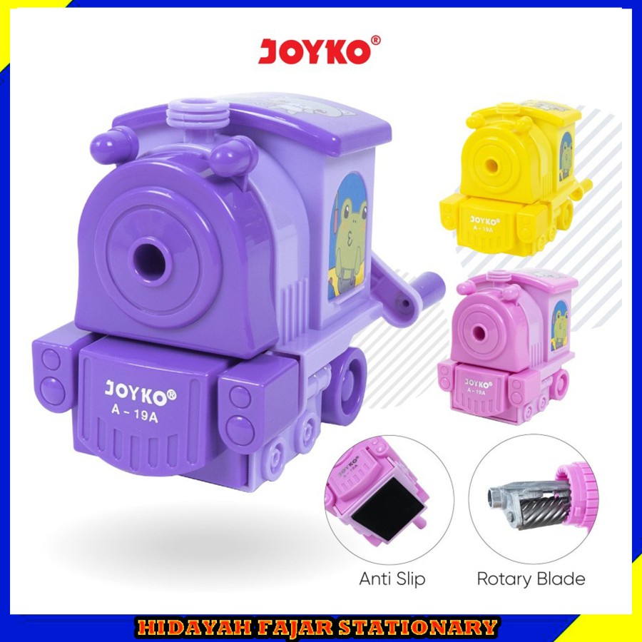 

Serutan putar kreta / sharpener / rautan putar