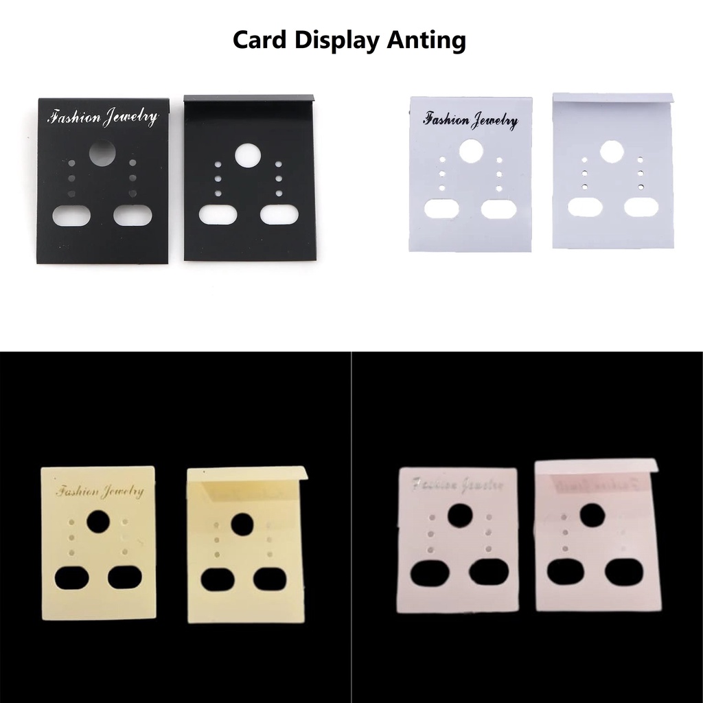 Card Display Anting/ Hangtag Anting Harga/12pc