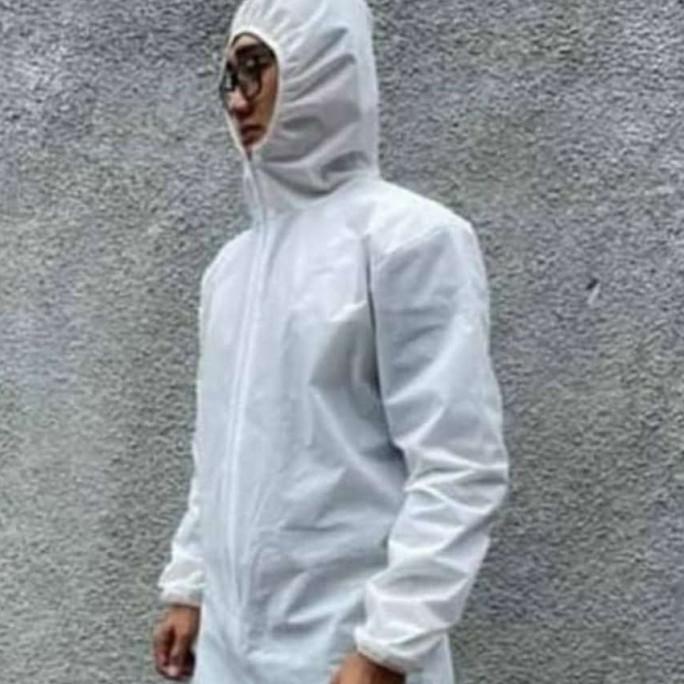 DISKON Baju APD (disposable spundbond hazmat suit) 75 gsm MURAH