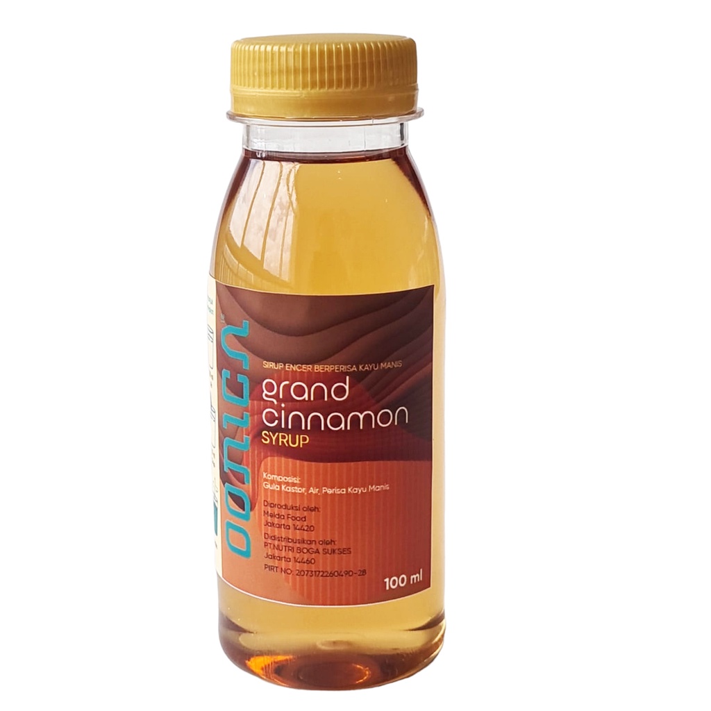 100ml OONICA Grand Cinnamon Syrup + Bonus 30ml