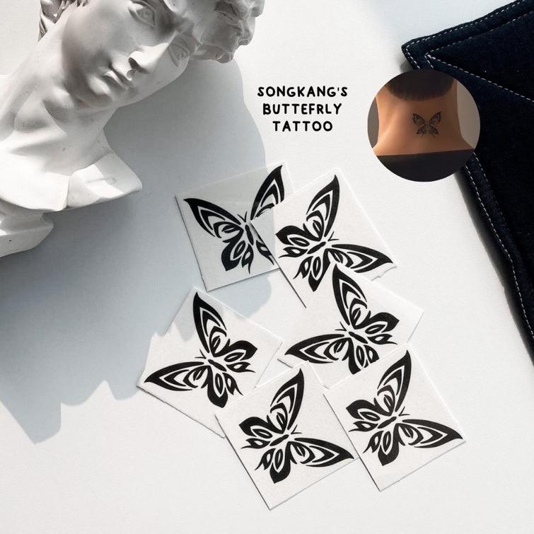 ⚡TOK SIAP 【COD POTATOO Nevertheless Song Kang Temporary Tattoo Sticker