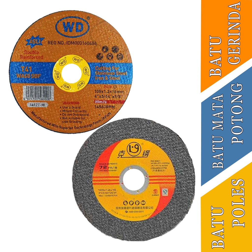 Batu Potong- WD Gerinda Potong- Batu Mata Gerinda- Gerinda