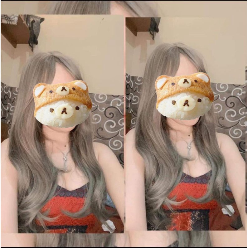 Wig akemi bekas pakai