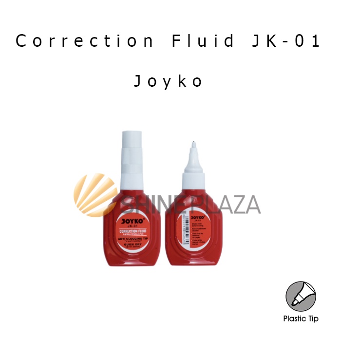 Tip Ex Cair JK-01 Joyko - Tipe X Correction Fluid Koreksi Penghapus