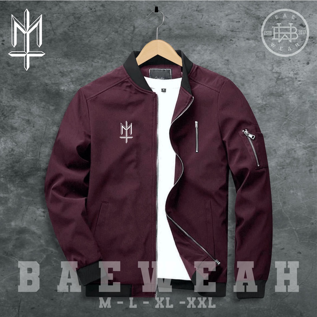 JAKET PRIA WATERPROOF JAKET HARRINGTON SMITH PRIA JAKET MOTOR TASLAN ANTI AIR HEYLOOK - [BISA COD]