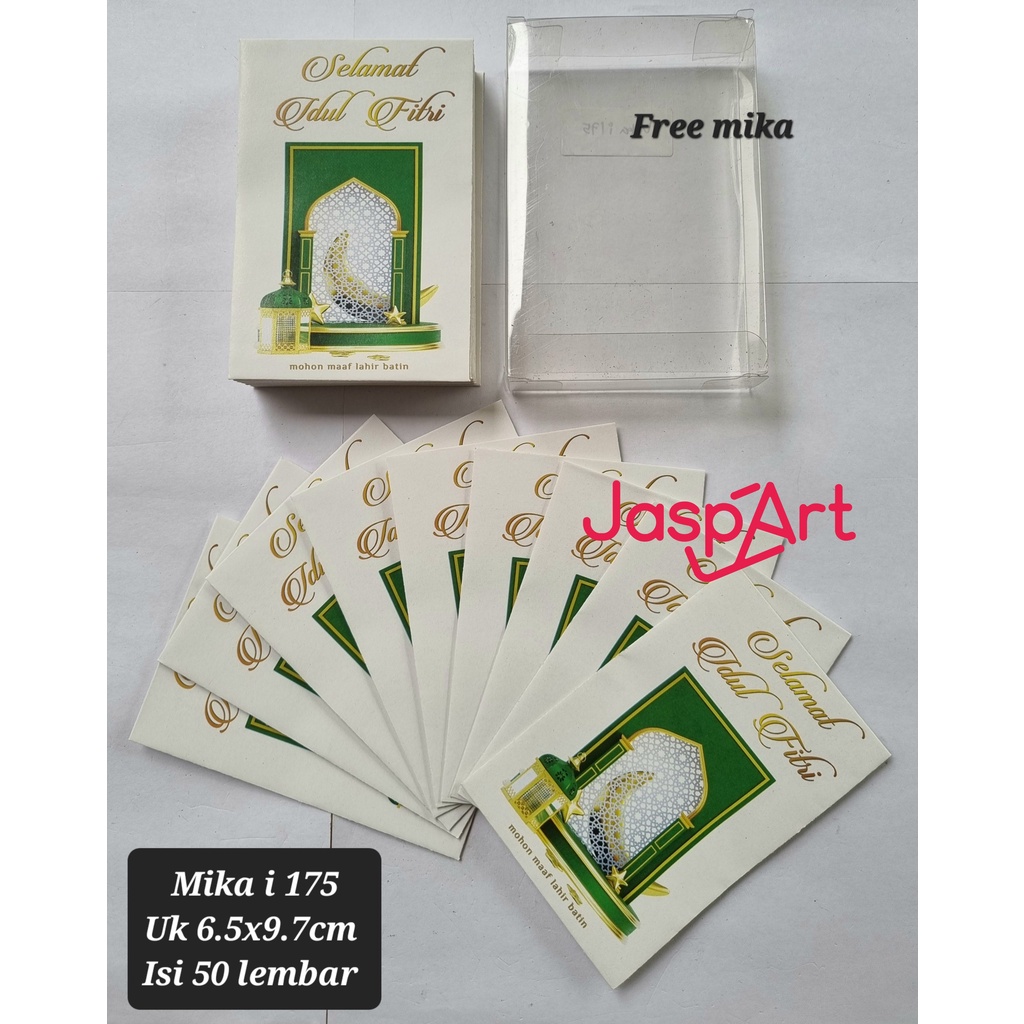

AMPLOP / ANGPAO LEBARAN HARI RAYA IDUL FITRI MIKA ISI 50 LEMBAR MURAH MERIAH READY mika i175