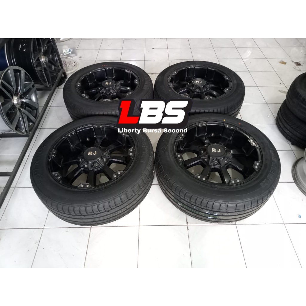 VELG MOBIL SEKEN BALISTIK RING 20X9 PCD 6X139 ET12 + BAN ACCELERA 275/55R20 PAJERO, STRADA, TRITON