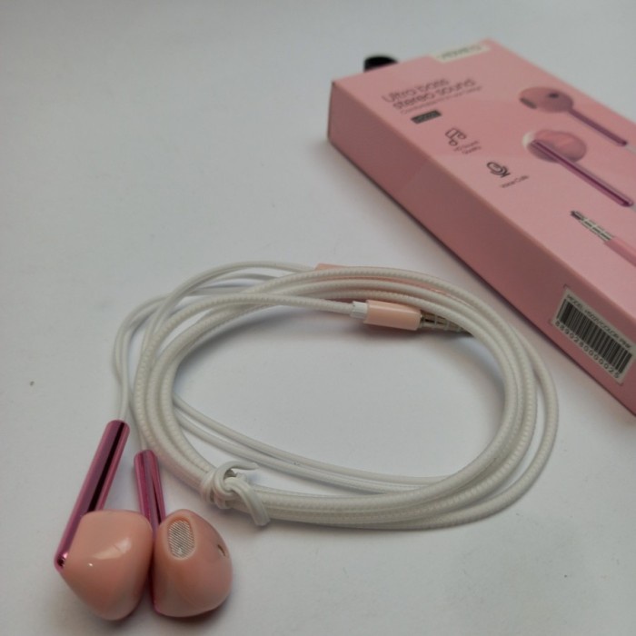 Vidvie S Headset Handsfree Earphone Ultra Bass Stereo Sound HS021 - Pink