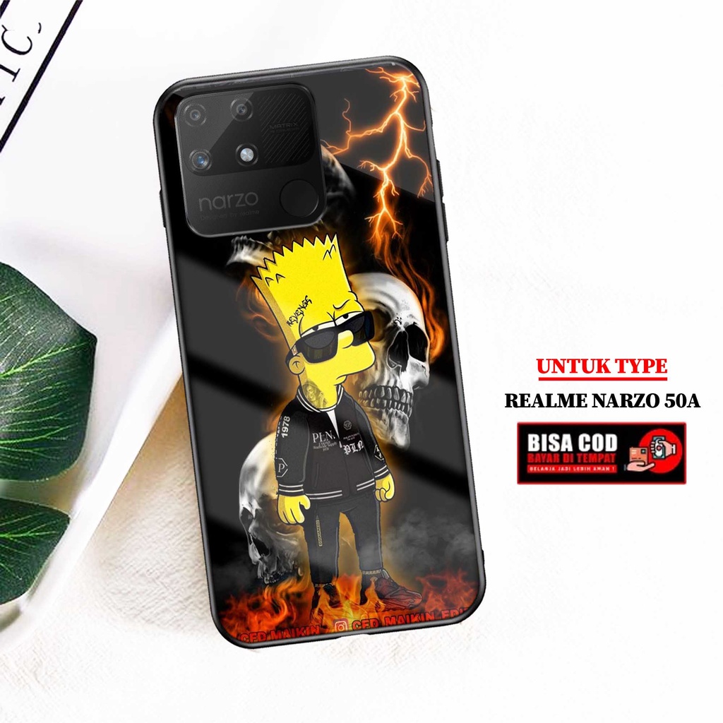 Case Realme Narzo 50A - AGM CASE - Fashion Case hp Realme Narzo 50A - Casing hp Realme Narzo 50A - S