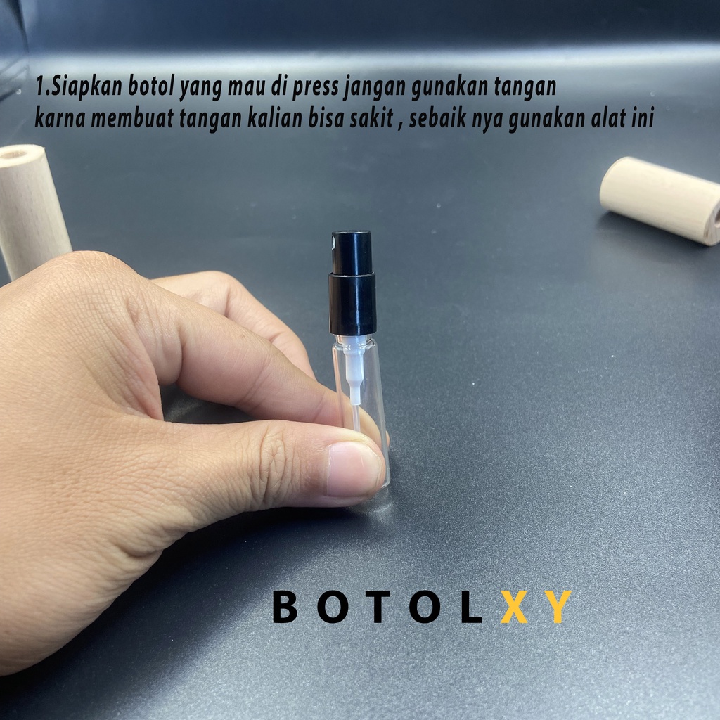 Alat Press Manual Botol Parfum Tangan Untuk VIAL HAND EASY PRESS