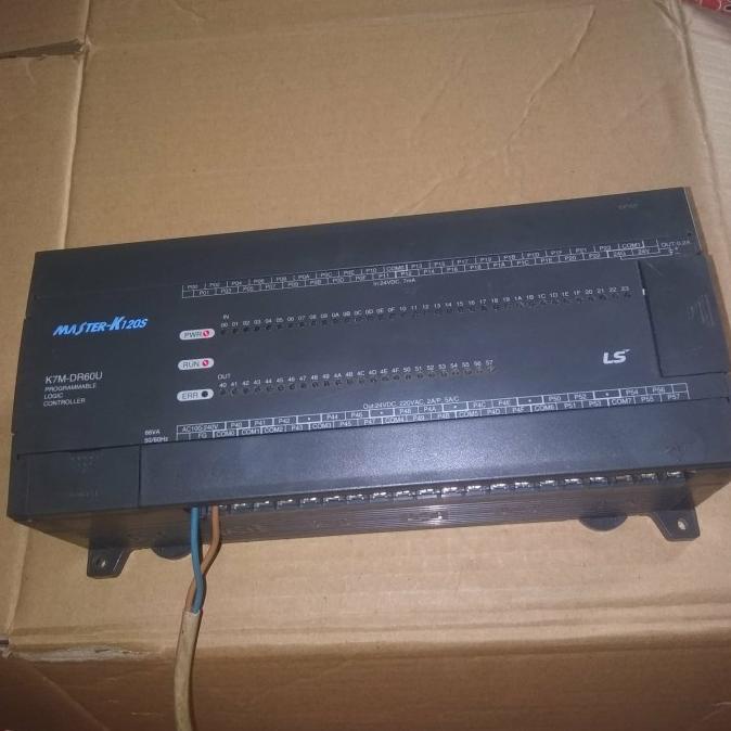 Plc Ls Master -K120S Type K7M-Dr60U (N) 60Io Input 220 Vac ,Mulus Debezzz