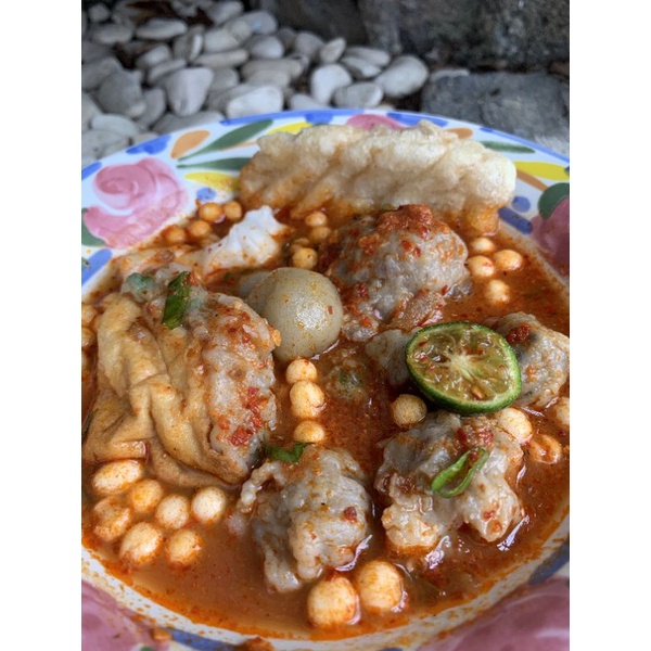 

Baso Aci Tulang Rangu Komplit
