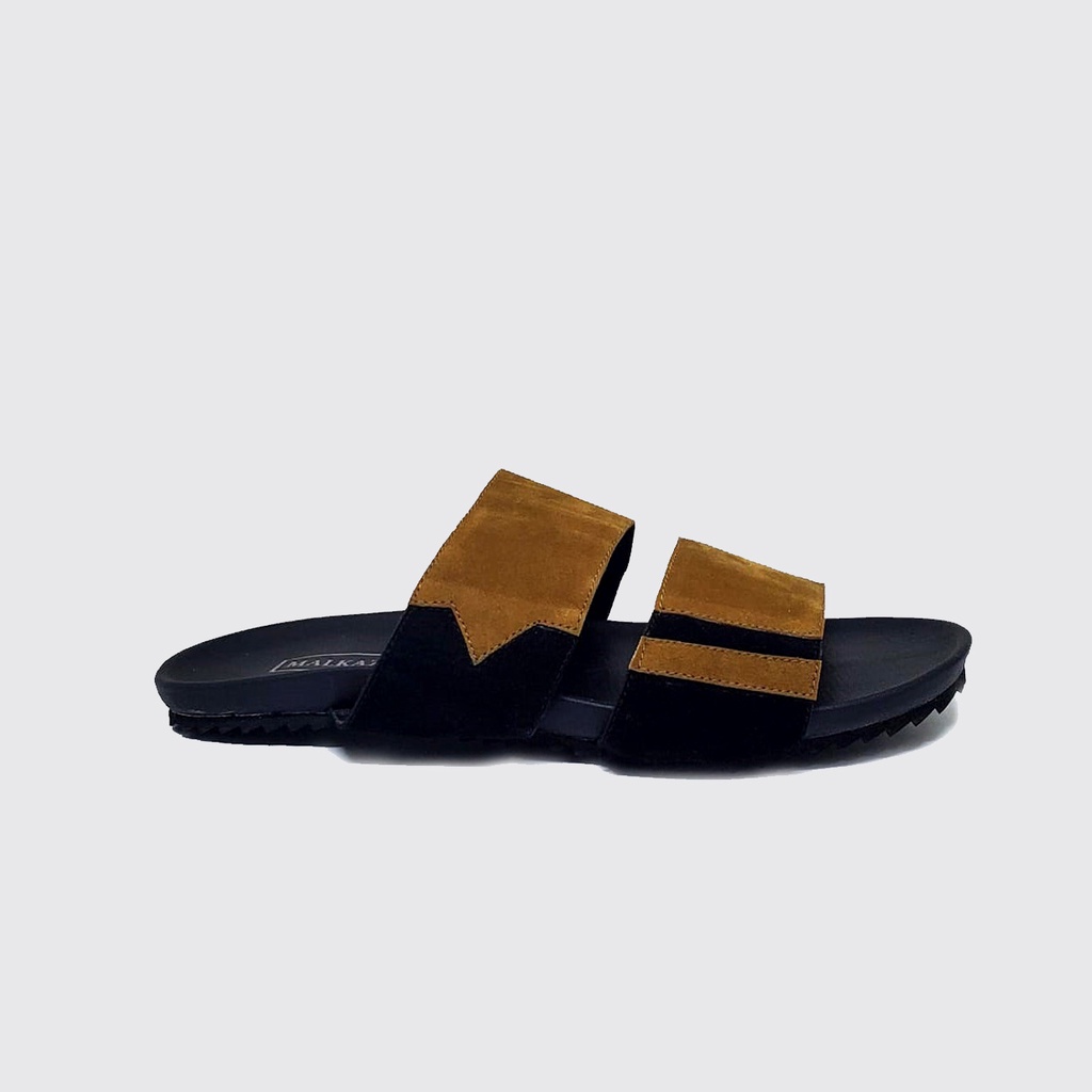 BARNET CLASSIC BIG SIZE | Sandal Pria Slide Kulit Asli / Sendal Laki Ukuran Besar 43-47