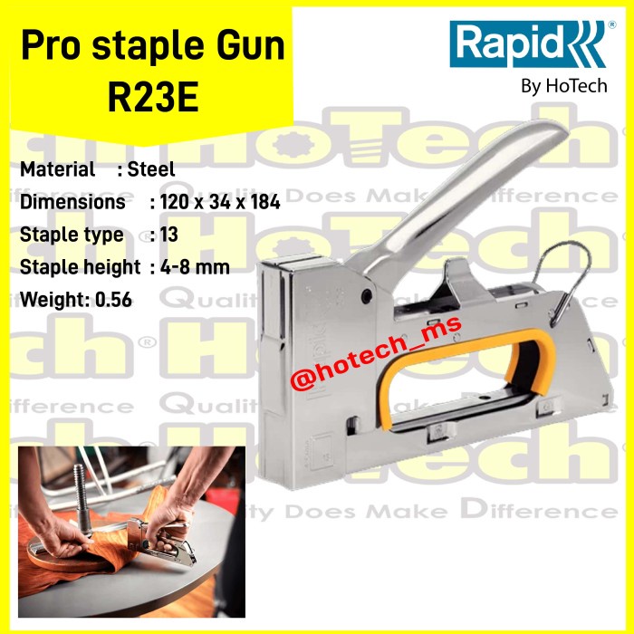 Staples Tembak Rapid Tacker R23 Original