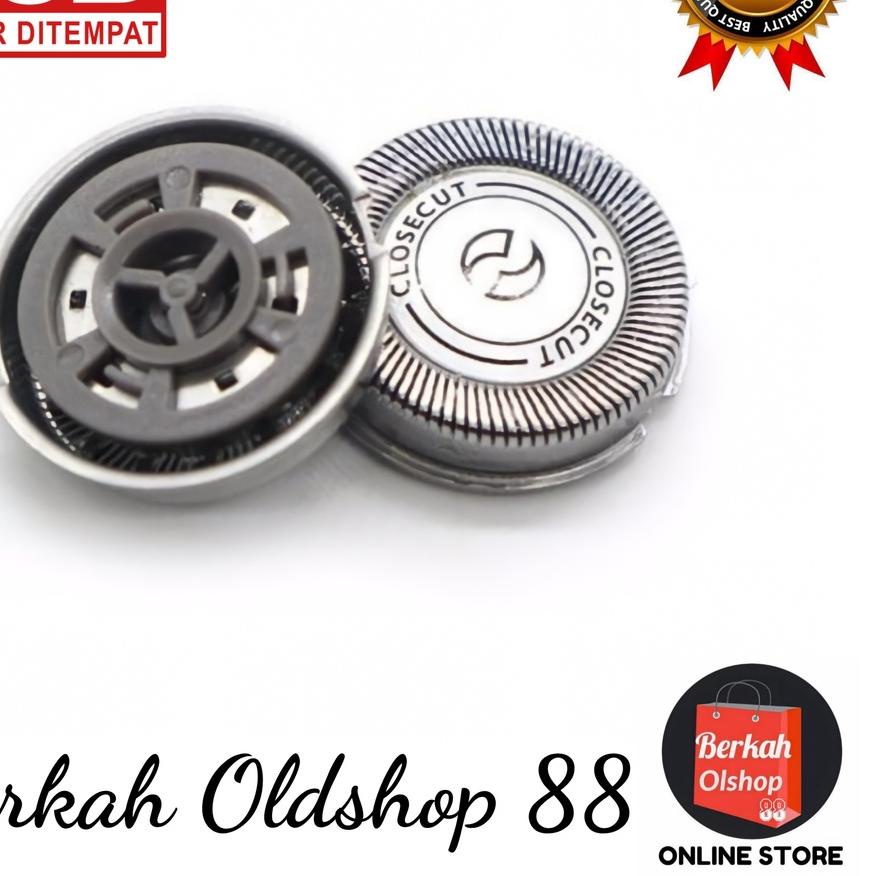 Ready Stok Philips ORIGINAL Mata Pisau Philips Shaver Alat Cukur PQ206 PQ203 PQ222 - Isi 2 Mata Pisa