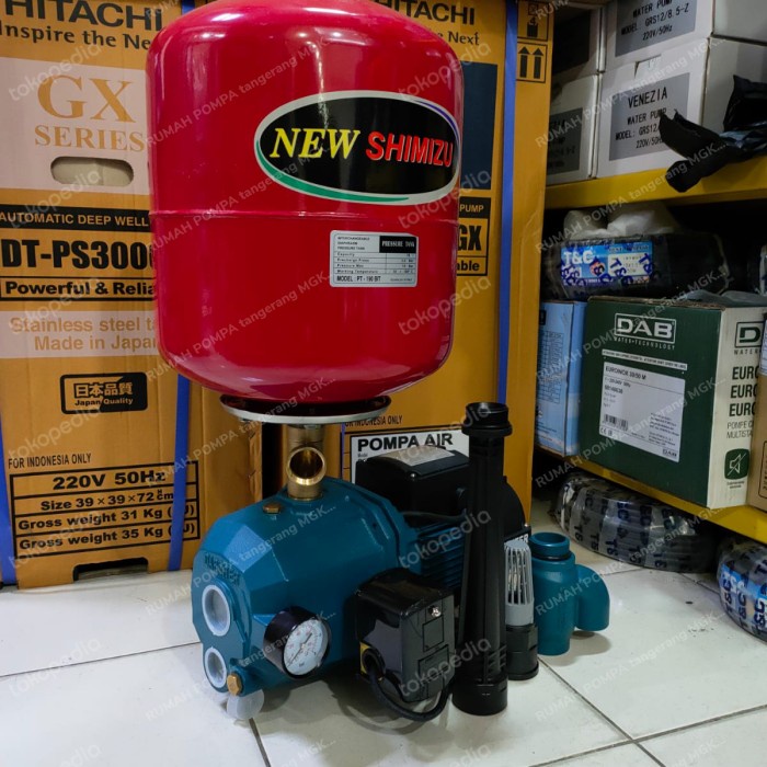Pompa air jet pump DABinter DP 260 plus tabung pompa