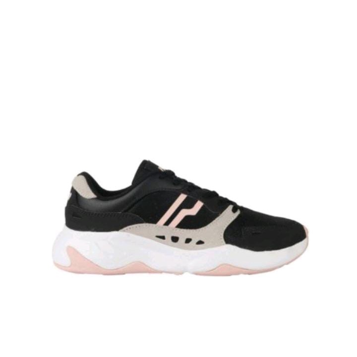 PROMO CUCI GUDANG 100% ORIGINAL Sepatu Sneakers PIERO Ergo W - BLACK/GREY/WHITE