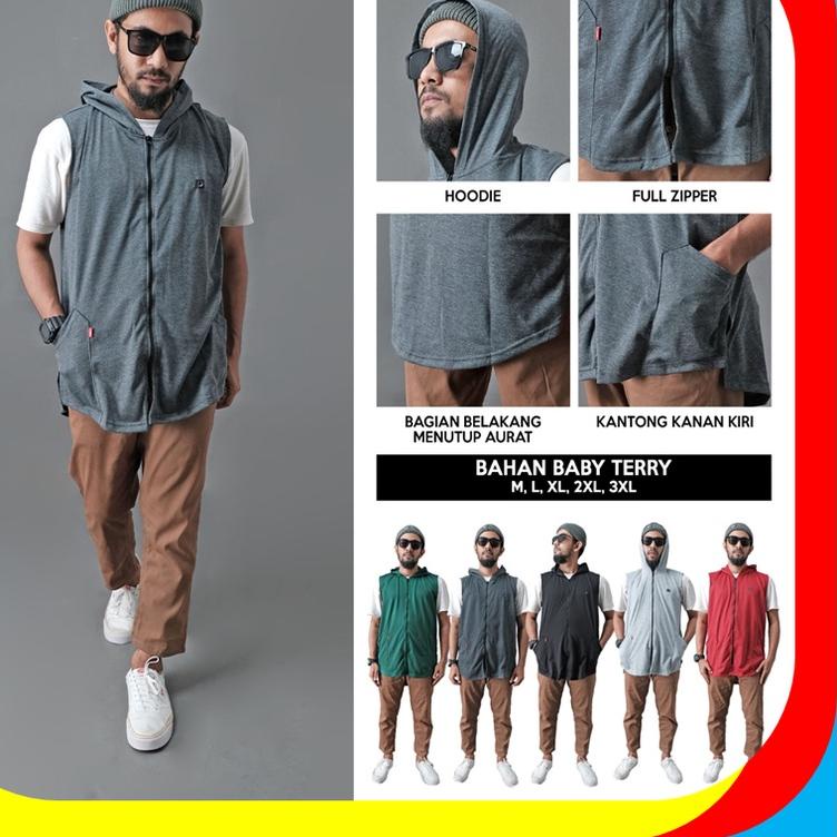 ☄ ROMPI SHOLAT ROSAL ZIPPER HOODIE MURAH ORIGINAL PREMIUM KEREN TERBARU ✸