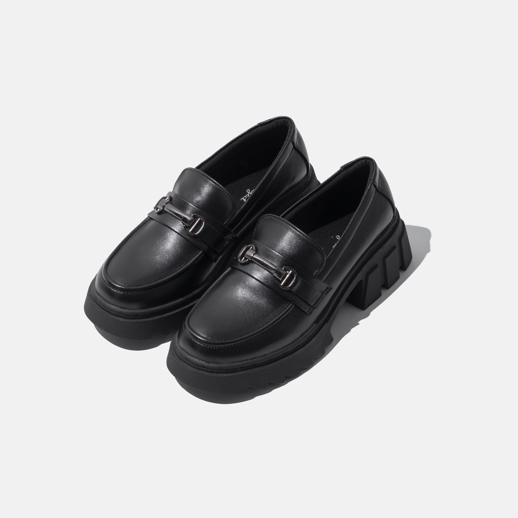 NEW PRODUCT Like Project Sepatu SlipOn Wanita Hak Tinggi &quot;RAISA SHOES&quot; Black