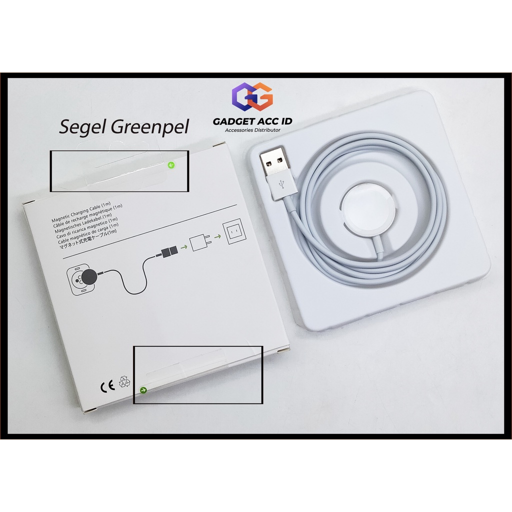 Kabel Charger Jam Tagan 1OS / I Watch  Magnetic To USB Cable 1 Meter Original