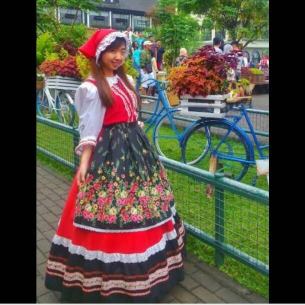 PROMO GILA baju adat Belanda/ kostum Belanda termurah