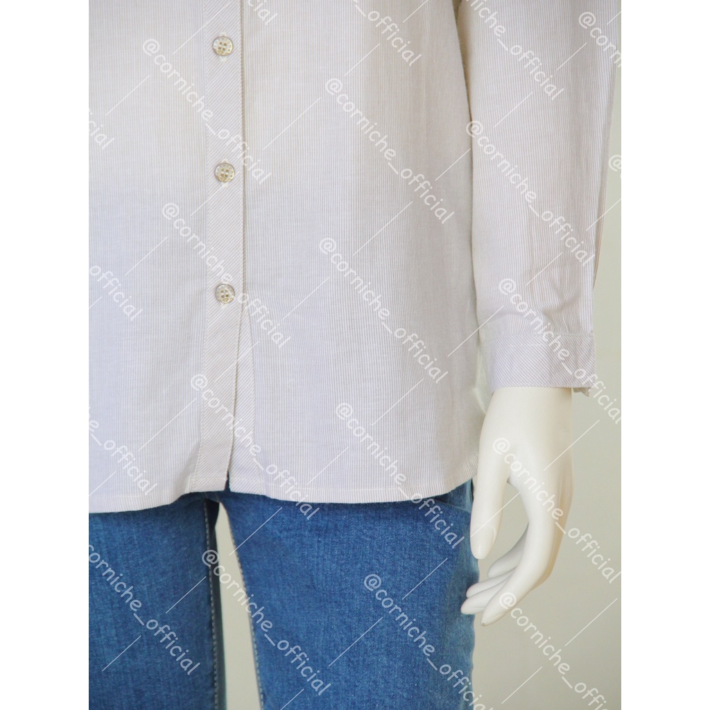 Corniche Lindy Shirt Off White - TB231645