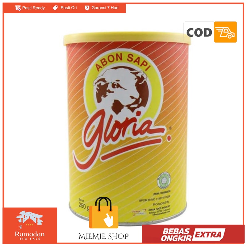 

Abon Sapi Gloria Rasa Original 250gr