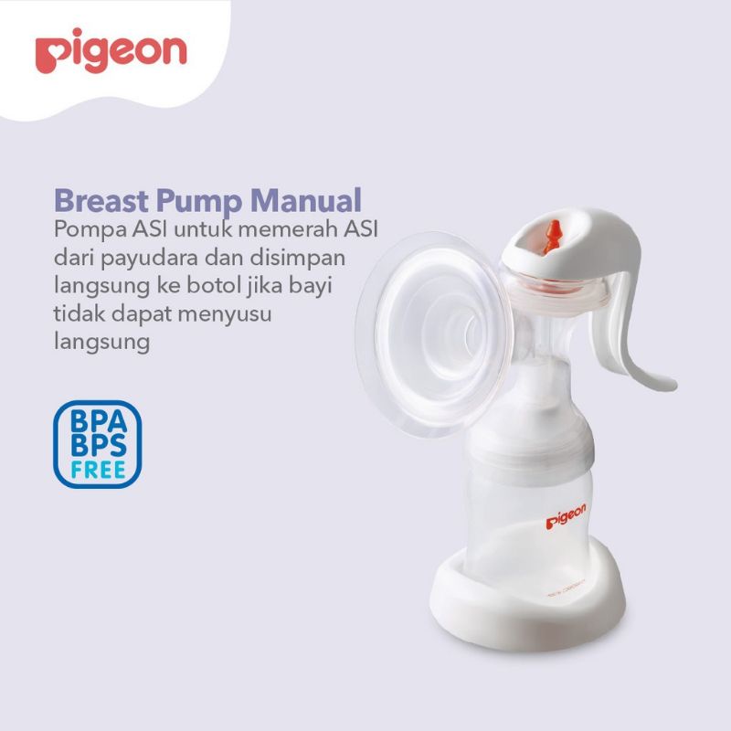 Pigeon Breast Pump Manual - Pompa ASI Pigeon