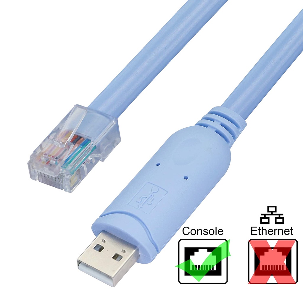 Kabel USB To RJ45 Console Cable 1.5M / Cable Usb to RJ-45