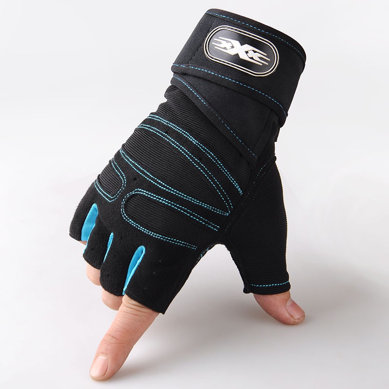 Gym Glove Sarung Tangan Sport Training Bodybuilding Fitness Glove Sport Angkat Beban Gloves