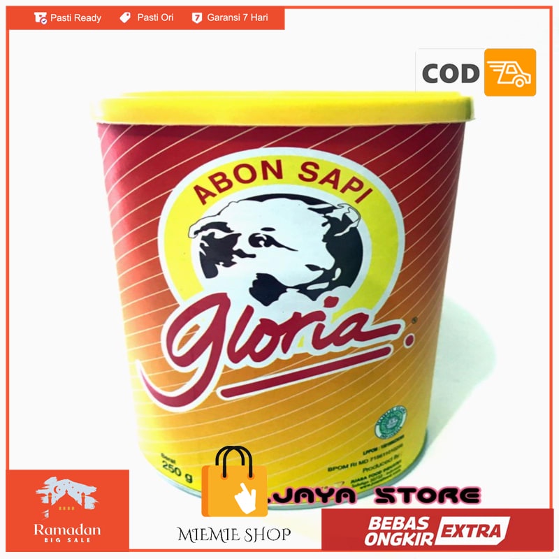 

Gloria Abon Sapi rasa original