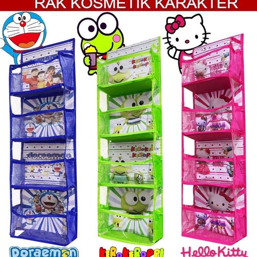 RAKGANTUNG KOSMETIK KARAKTER(1kg 6pcs) tanpa saku samping