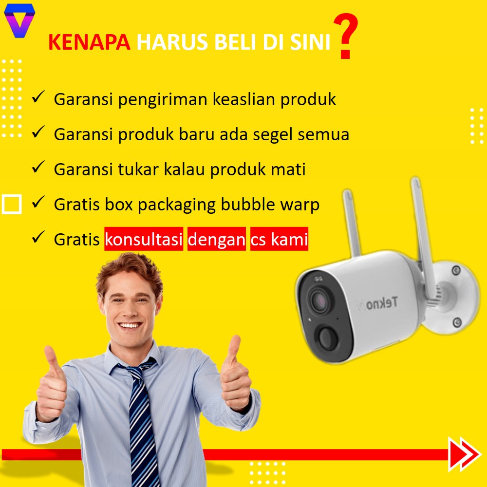 CCTV OUTDOOR WIFI WATERPROOF TANPA KABEL IP CAMERA WIRELESS INDOOR PORTABLE BATERAI CCTV KEBUN JS175