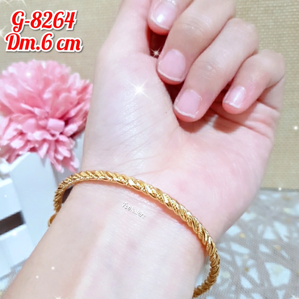 GELANG TANGAN KERONCONG DEWASA ANTI ALERGI/G-8264