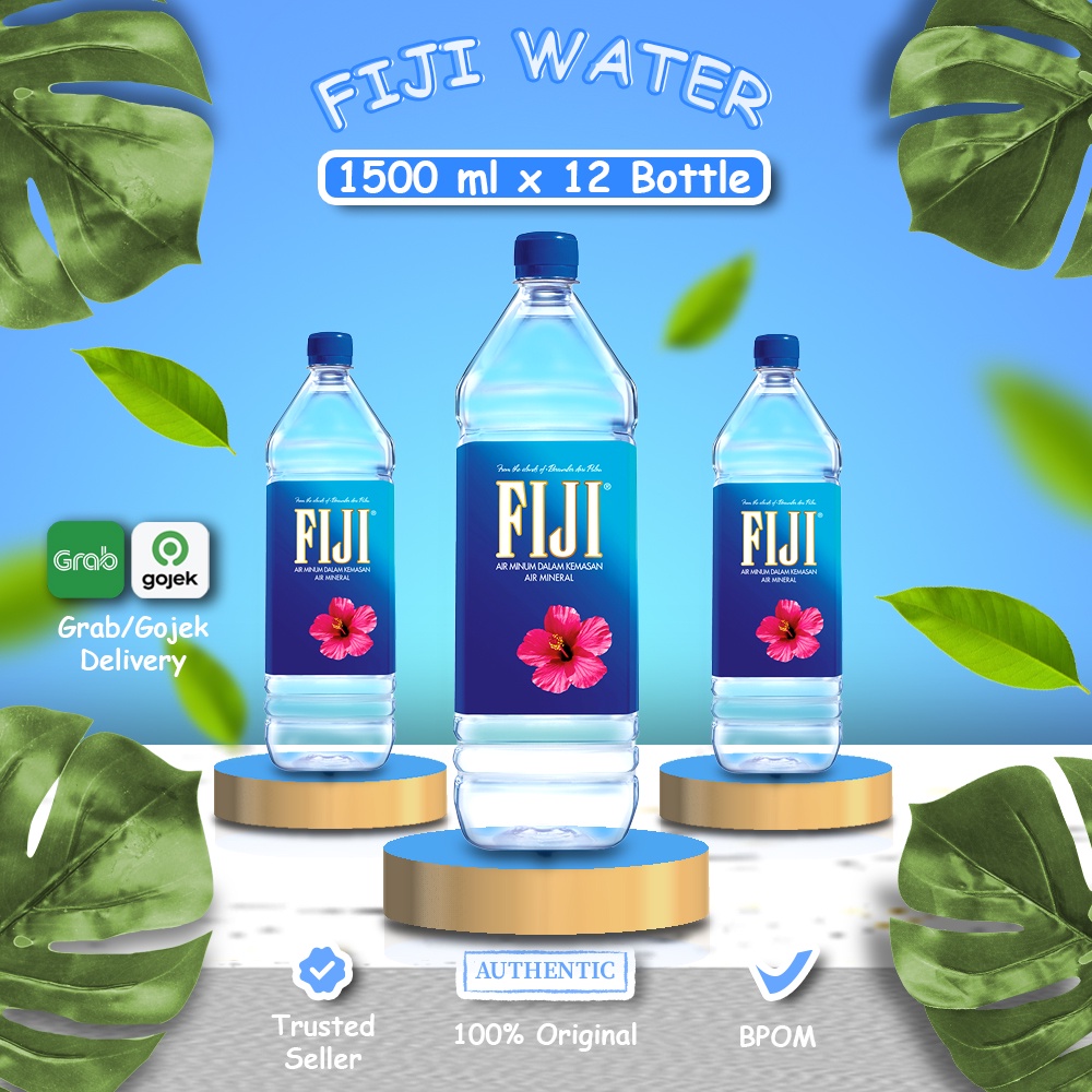 

[GRAB/GOJEK] AIR FIJI WATER NATURAL ARTESIAN WATER 1500ML (12 BOTOL)