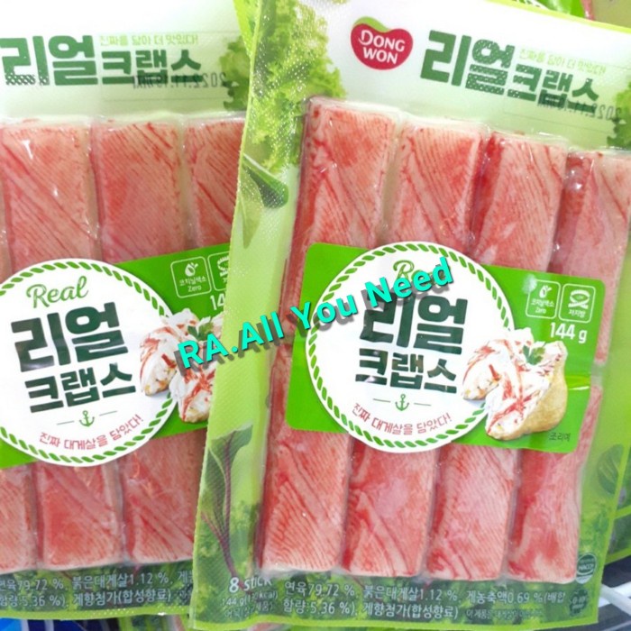 

DONGWON KRABS / KUE IKAN RASA KEPITING