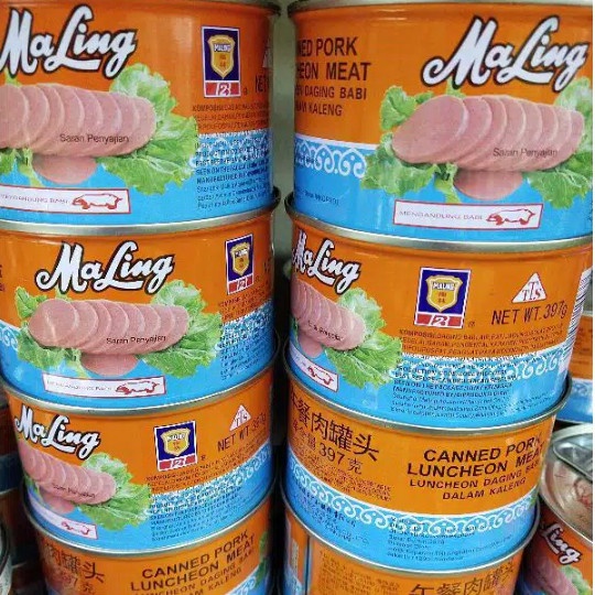 

HAM DAGING MALING 397 GRAM EXP 2023 DAGING PORK NON HALAL