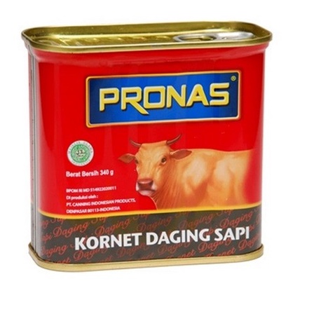

KORNET DAGING SAPI KALENG PRONAS CORNED BEEF DAGING SAPI 340