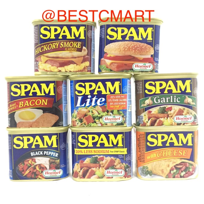 

HORMEL FOODS SPAM / DAGING KALENG 340GR (MENGANDUNG BABI)