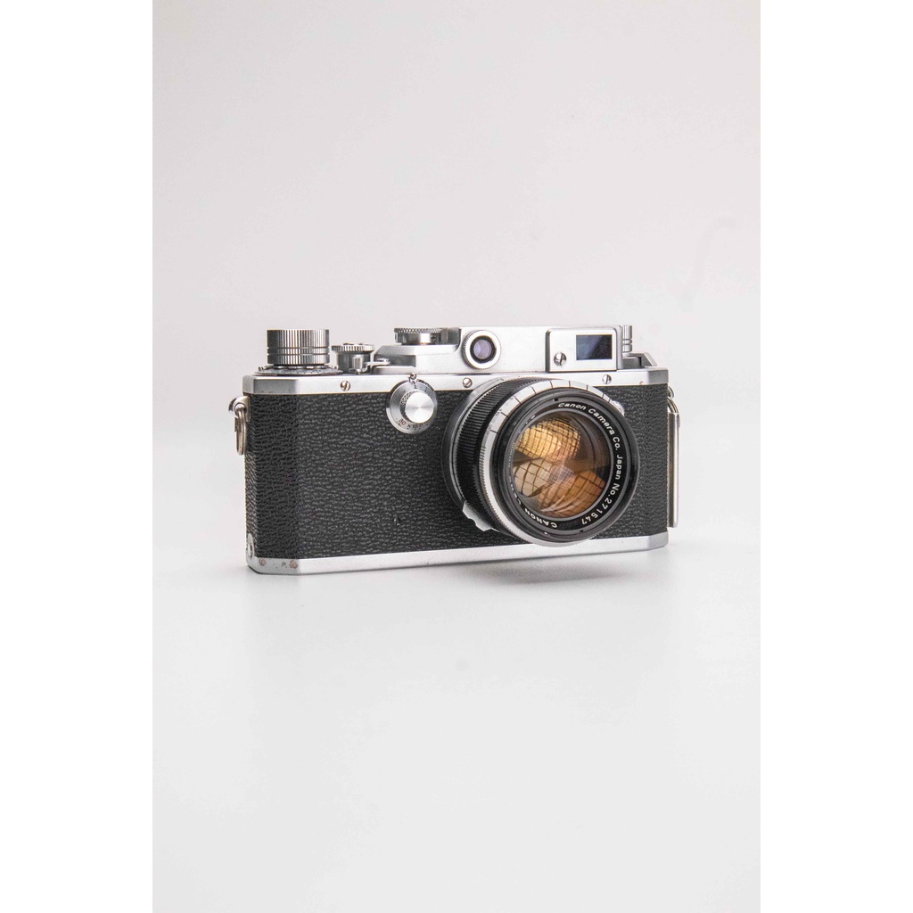 Kamera Analog Canon Rangefinder II S2 kit 50mm f1.8 LTM Super Mulus